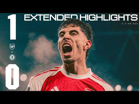 HAVERTZ SENDS US TO WEMBLEY 😍 l Extended Highlights l Arsenal 1-0 Chelsea (4-2 agg) l Carabao Cup
