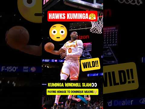 Hawks Kuminga doing WINDMILL SLAMS😭