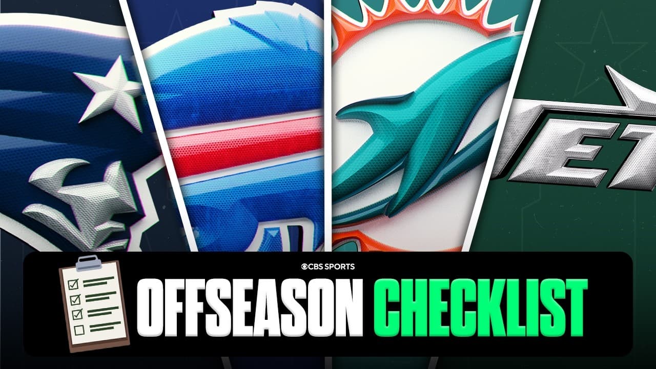 Offseason checklist for AFC East teams: Patriots, Bills, Dolphins, & Jets 📋