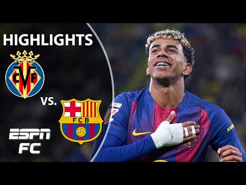 RAPHINHA & LAMINE YAMAL DELIVER 💪💪 Villarreal vs. Barcelona | LALIGA Highlights | ESPN FC