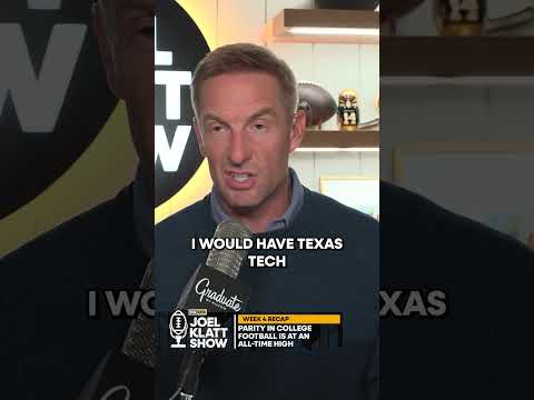 This level of parity is GOOD for the sport 🏈 #cfb #parity