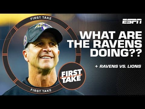 Who the Hell are these RAVENS - Stephen A. Smith + Thoughts on John Harbaugh | First Take