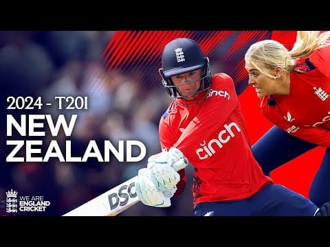Clean Sweep | England Women Complete Series Win vs New Zealand