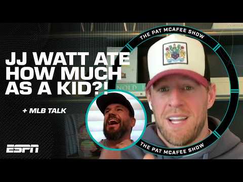 The UNBELIEVABLE amount of food JJ & TJ Watt ate as kids 😳 + MLB Playoffs ARE BACK! | Best of McAfee