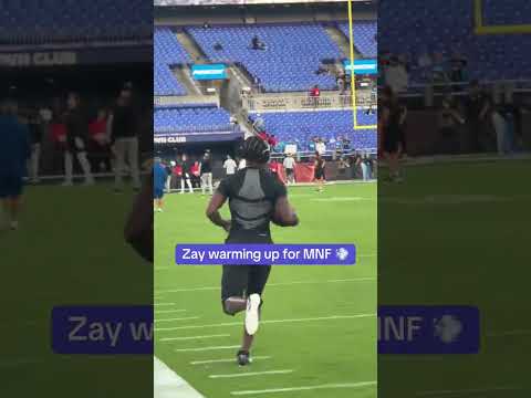 How many yards for Zay tonight? 👀