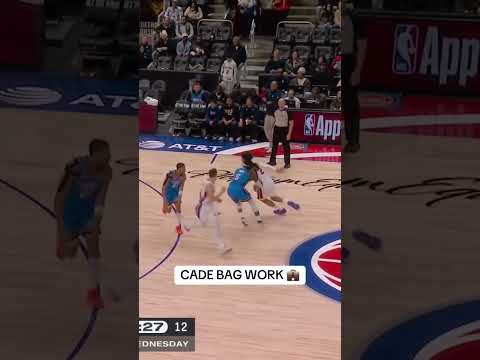 Cade went deep in his bag