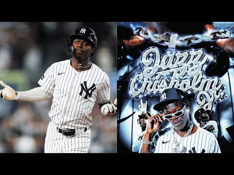 WHAT A GAME! Jazz Chisholm Jr.'s first Postseason homer of 2025 gives the Yankees the lead! 😤