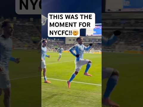 Maxi Moralez🔥 SENDS NYCFC to the EASTERN CONFERENCE FINAL!!