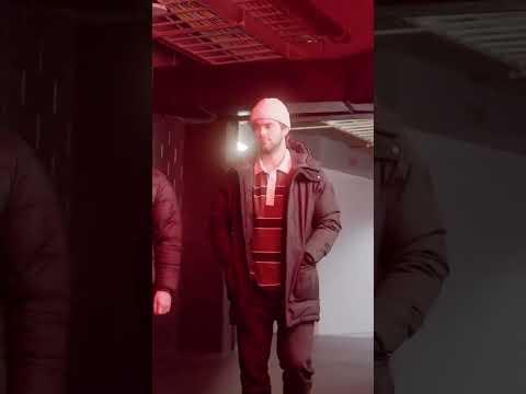 We came to work. #njdevils #NHL #jackhughes #nicohischier