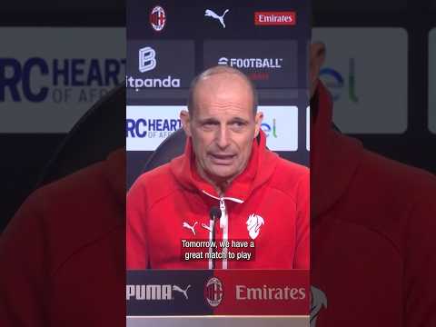 Allegri’s approach for Roma: tactics & mindset | #shorts