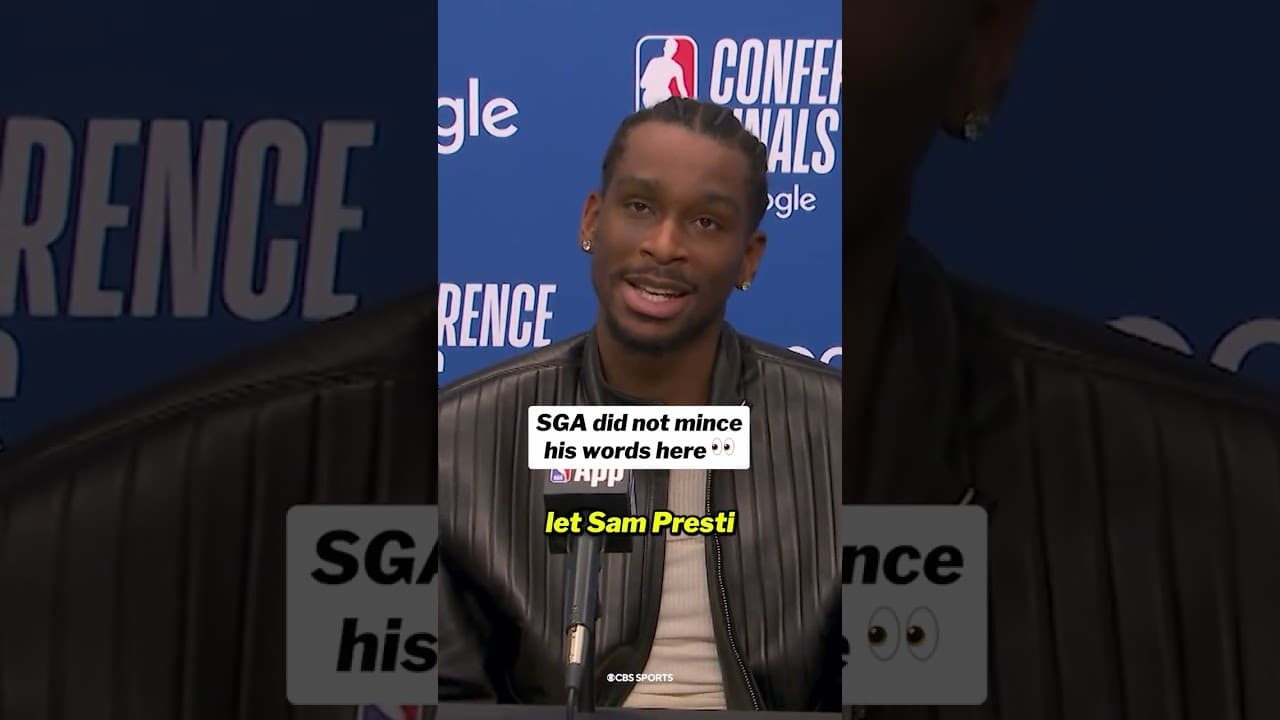 SGA believes in his front office. #thunder #sga #okcthunder