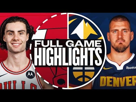 BULLS at NUGGETS | FULL GAME HIGHLIGHTS | October 14, 2025