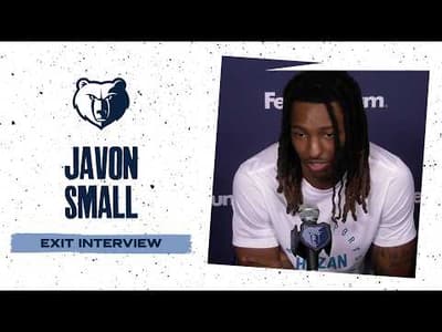 Javon Small | 2025-26 Grizzlies Exit Interviews