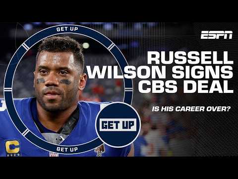 Russell Wilson's career coming to a CLOSE? 😯 Signs analyst deal with CBS | Get Up