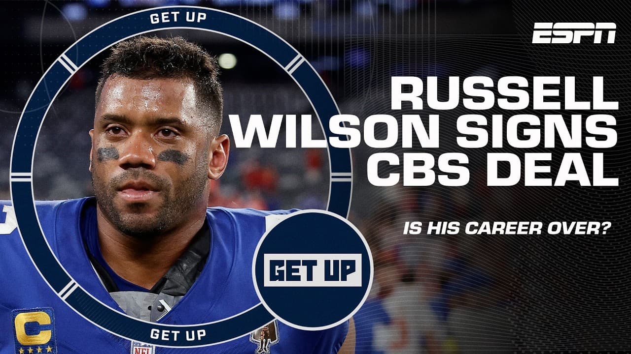 Russell Wilson's career coming to a CLOSE? 😯 Signs analyst deal with CBS | Get Up