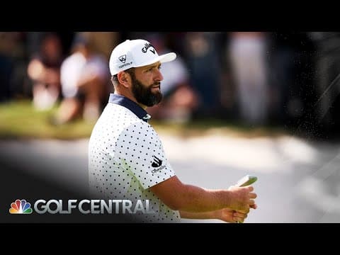 Jon Rahm wearing emotions on his sleeve after Round 1 of Spanish Open | Golf Central | Golf Channel