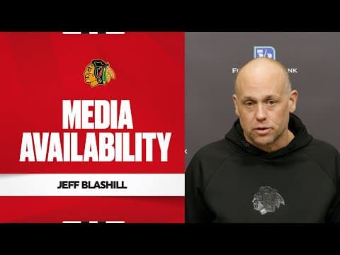 "We haven't got too far ahead of ourselves." | Jeff Blashill Practice 11.11.25