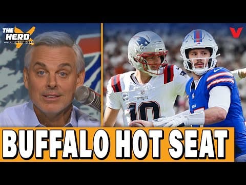 Colin Cowherd says Bills & Sean McDermott are on HOT SEAT with loss to Patriots | THE HERD NFL
