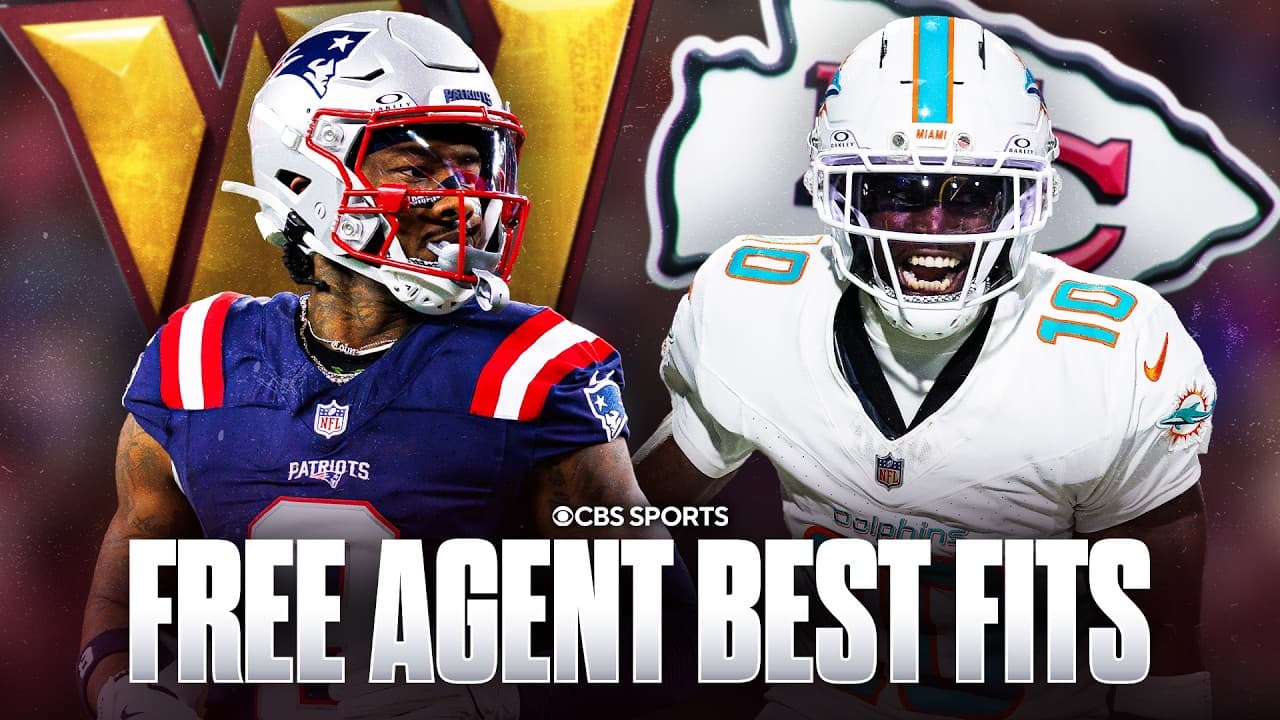 Best fits for top remaining NFL free agents: Stefon Diggs, Tyreek Hill & MORE ✅