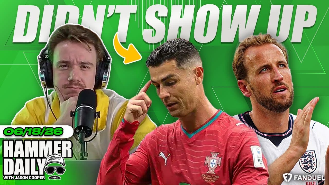 Harry Kane & England Cruise Past Croatia • Ronaldo Struggled | Presented By FanDuel