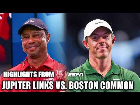 DOWN TO THE WIRE 🍿 TGL HIGHLIGHTS: Jupiter Links vs. Boston Common Golf | TGL on ESPN