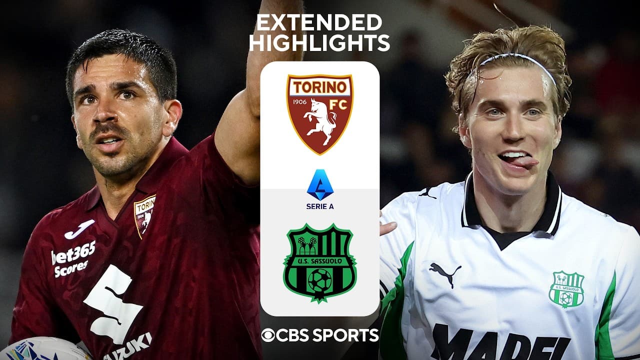 Torino vs. Sassuolo: Extended Highlights | Serie A | CBS Sports Golazo