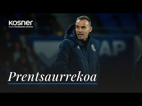 RUEDA DE PRENSA POSPARTIDO | Sergio Francisco | Real Sociedad - Sevilla FC