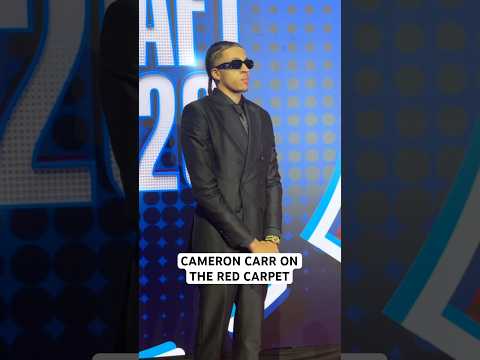Cameron Carr on the red carpet