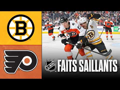 Bruins vs Flyers | 28/02/26 | Faits saillants