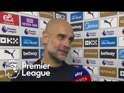 Pep Guardiola proud Man City 'brought joy' to fans in win over Man Utd | Premier League | NBC Sports