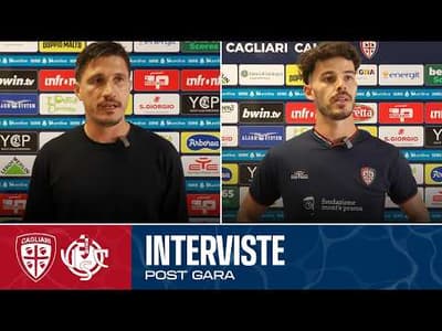 Post Gara | Pisacane e Zé Pedro dopo Cagliari-Cremonese | Serie A Enilive