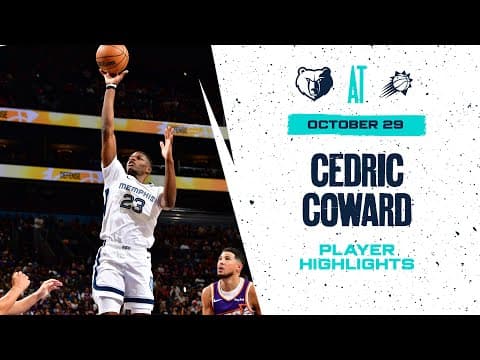 Cedric Coward Highlights vs. Phoenix Suns