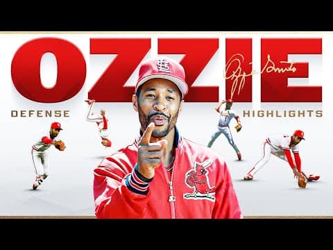 Ozzie Smith plays that drop your jaw further and further! 😲🧙‍♂️