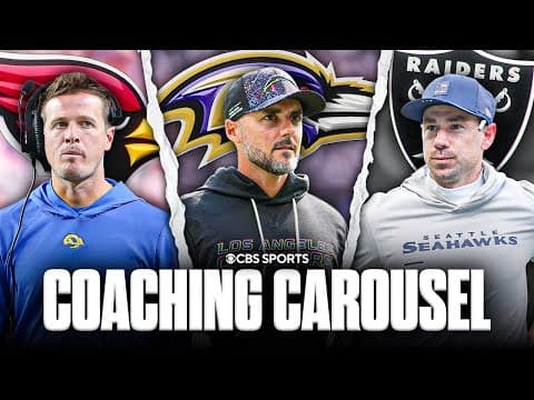 Ravens introduce Minter, Cardinals & Raiders close in on potential head coaches | NFL Coach Carousel