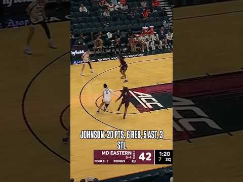 Kymora Johnson stuffed the stat sheet AGAIN 🔥 #virginia #gohoos #womensbasketball #accbasketball