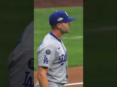 Blake Treinen strikes out Brice Turang, and the Dodgers survive in the 9th! 🥵 #NLCS