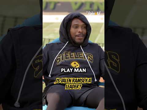 Jalen Ramsey loves being a Steeler! #football