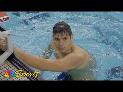 Youngster Ryan Erisman pulls off UPSET in 200m freestyle win at Austin Pro Swim Series | NBC Sports
