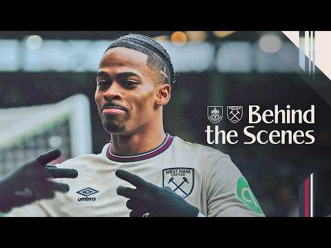Crysencio And Taty Guide The Hammers To Victory! | Burnley 0-2 West Ham | Behind the Scenes 🎥