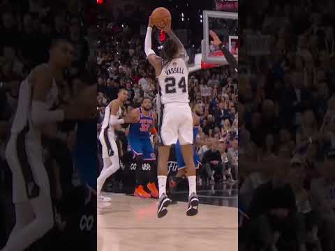 4 POINT PLAY! 🙌 #DevinVassell #Andone #NBA #Spurs