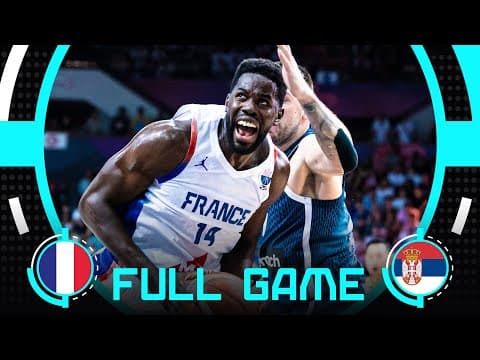 Group Phase | France v Slovenia | Full Basketball Game | FIBA EuroBasket 2025