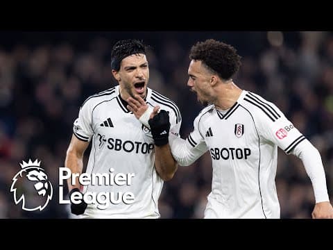 Raul Jimenez guides Fulham past Nottingham Forest | Premier League Update | NBC Sports
