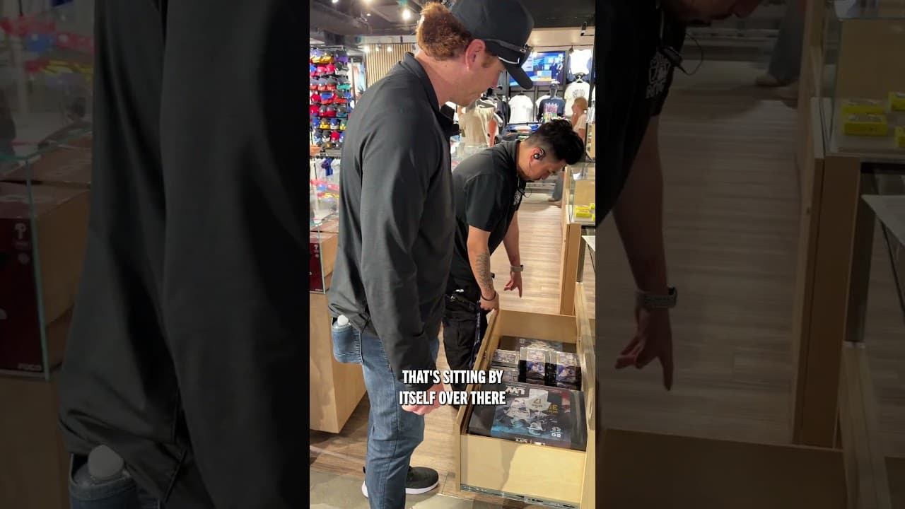 What Does a Pro Athlete Buy At MLB's Flagship Store?
