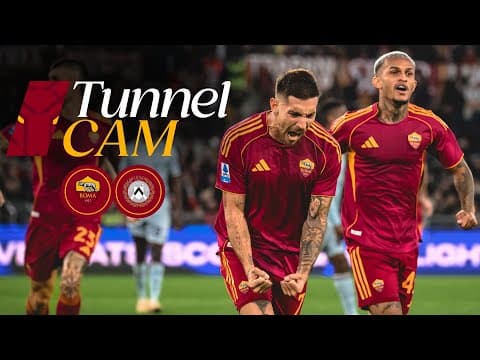 BEHIND THE SCENES ✨| ROMA 2-0 UDINESE
