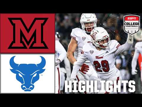 Miami (OH) RedHawks vs. Buffalo Bulls | Full Game Highlights | ESPN College Football