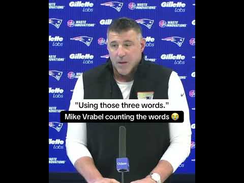 Mike Vrabel counting 😂