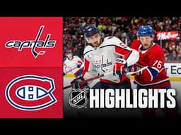 Capitals vs. Canadiens | NHL Highlights | February 28, 2026