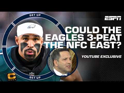 Can the Eagles make history & THREE-PEAT the NFC East? 🍿 Schefty sees improvement | Get Up Exclusive