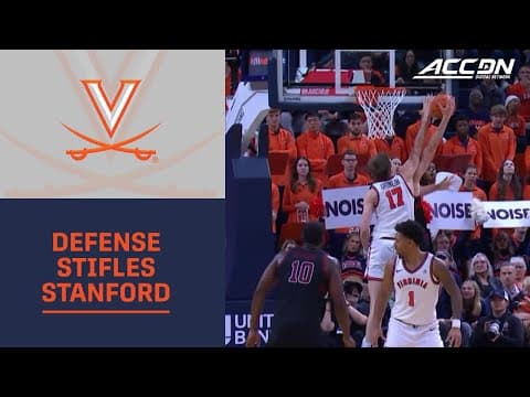 Virginia Defense Stifles Stanford With 7 Blocked Shots