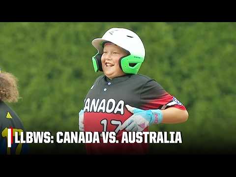 1-HITTER ⚾ Canada vs. Australia | Full Game Highlights | Little League Baseball World Series